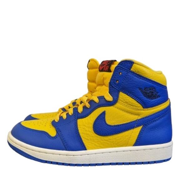 Nike Women's Modern Varsity Corn Game-YELLOW/ROYAL BLUE-7.5-NNTNB-S246 - Picture 4 of 5